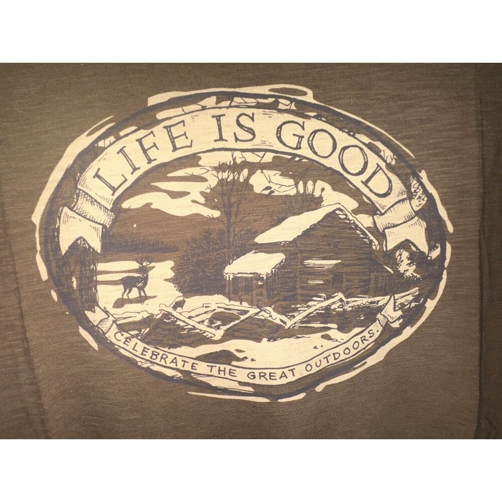 NWT Men's Life is Good long sleeve t-shirt
